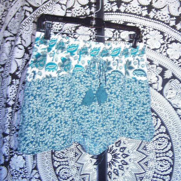 Band of Gypsies Pants - Band of Gypsies Rayon Boho Shorts Sz M